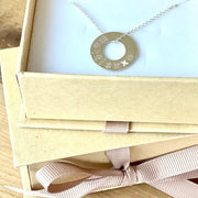 Sterling Silver Battleaxe Necklace
