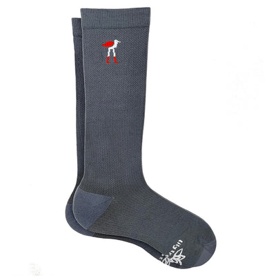 Solid Grey Compression Socks